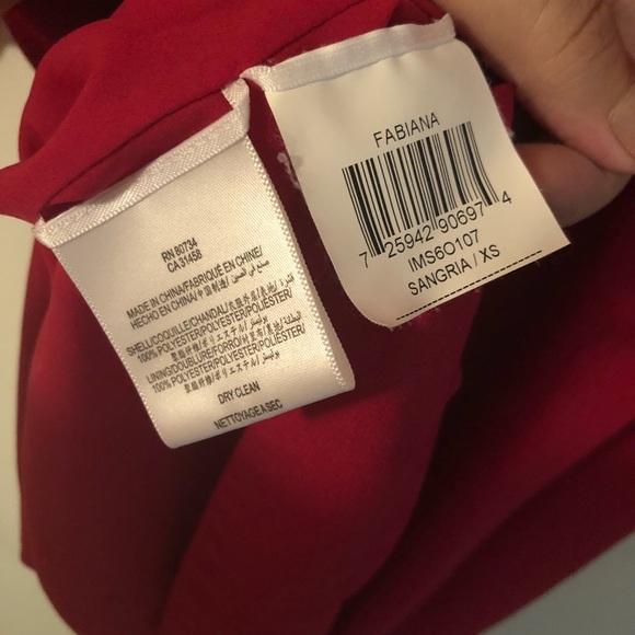 BCBGMAXAZRIA Fabiana Long Sleeves Prairie Dress - Picture 6 of 8